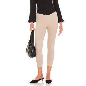 New L'AGENCE Size S/P Rosalie High Rise Pedal Pusher Biscuit beige